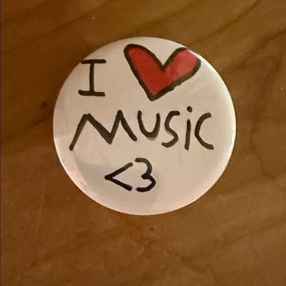 Other - I Love Music pin